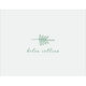Botanical Motif of Choice Folded Note Cards - Letterpress Image 7 of 10